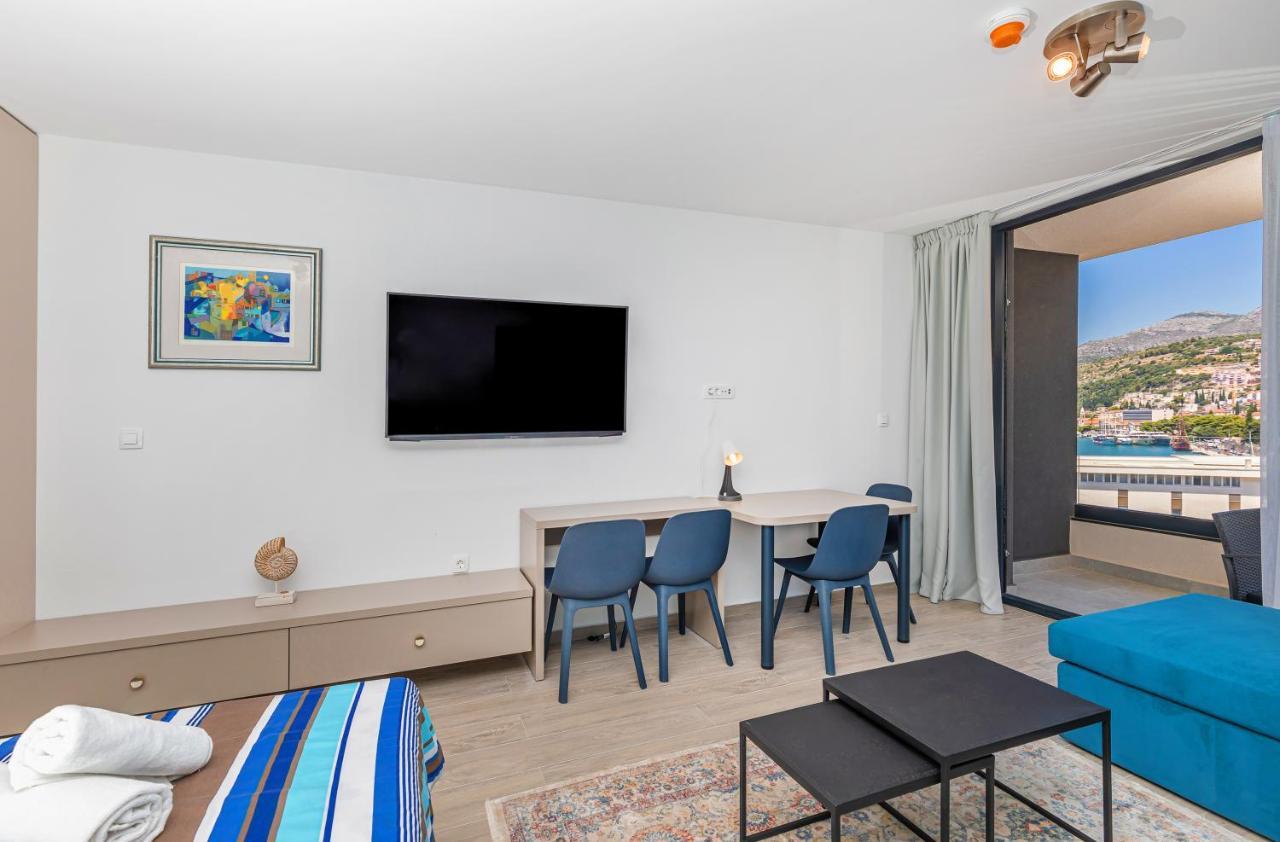 Stella Lovely Studio With Balcony And Free Parking Дубровник Экстерьер фото