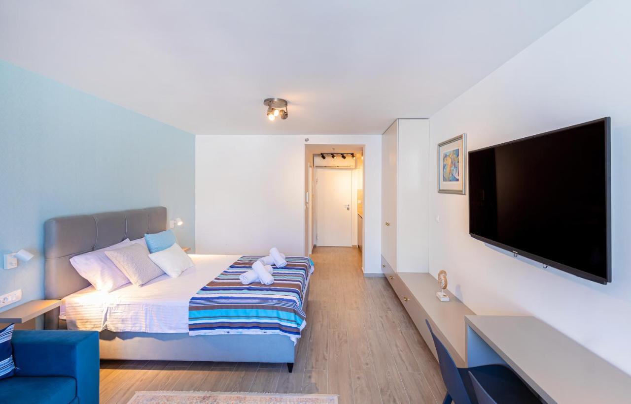 Stella Lovely Studio With Balcony And Free Parking Дубровник Экстерьер фото
